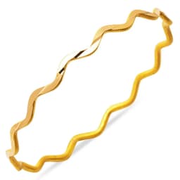 Zikzaklı Ajda Bilezik 12 Gram - 12g 916 ayar altın ürünü