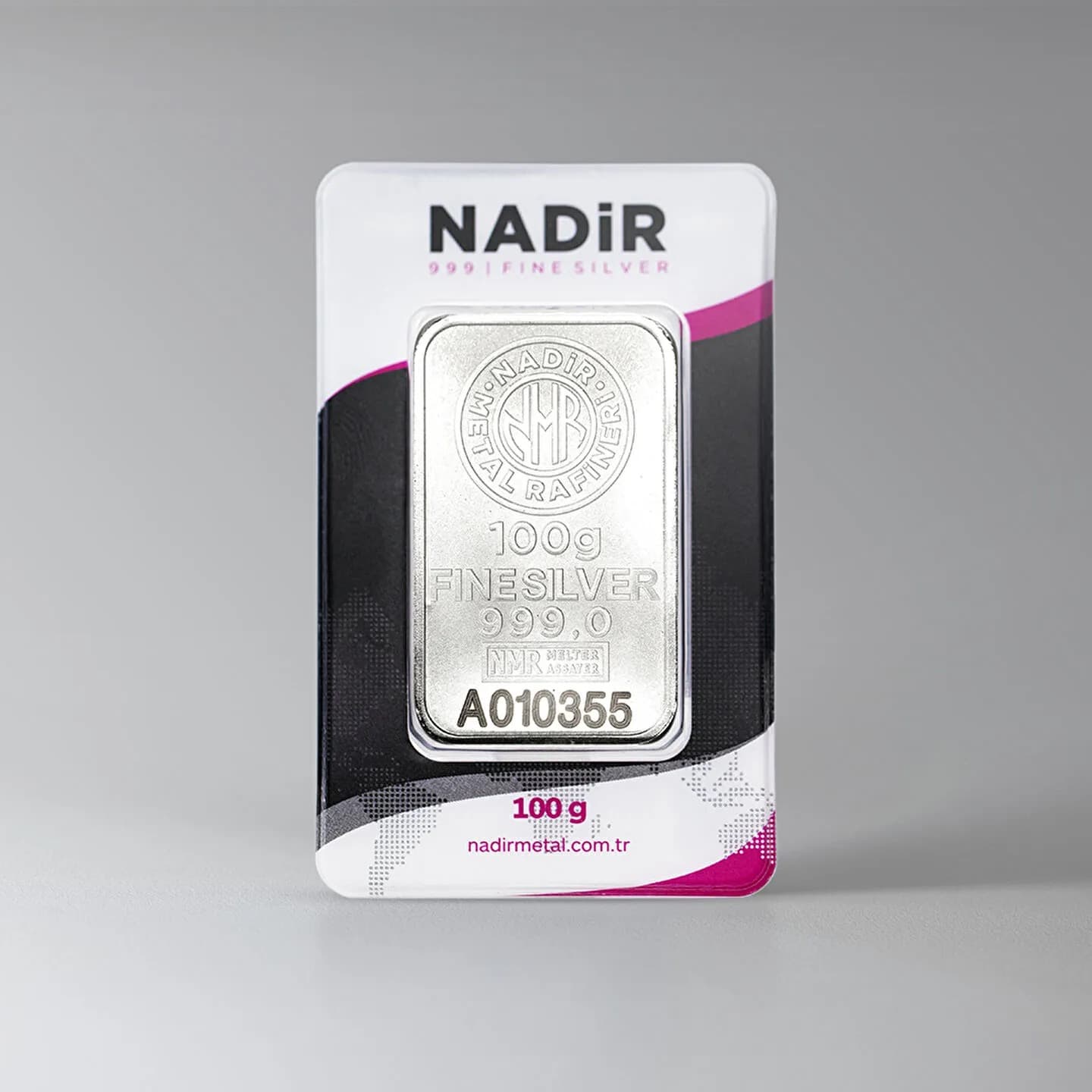 100 Gram Külçe Gümüş - 100g 999 saflık altın ürünü