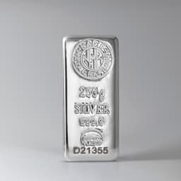 250 Gram Külçe Gümüş - 250g 999 ayar altın ürünü