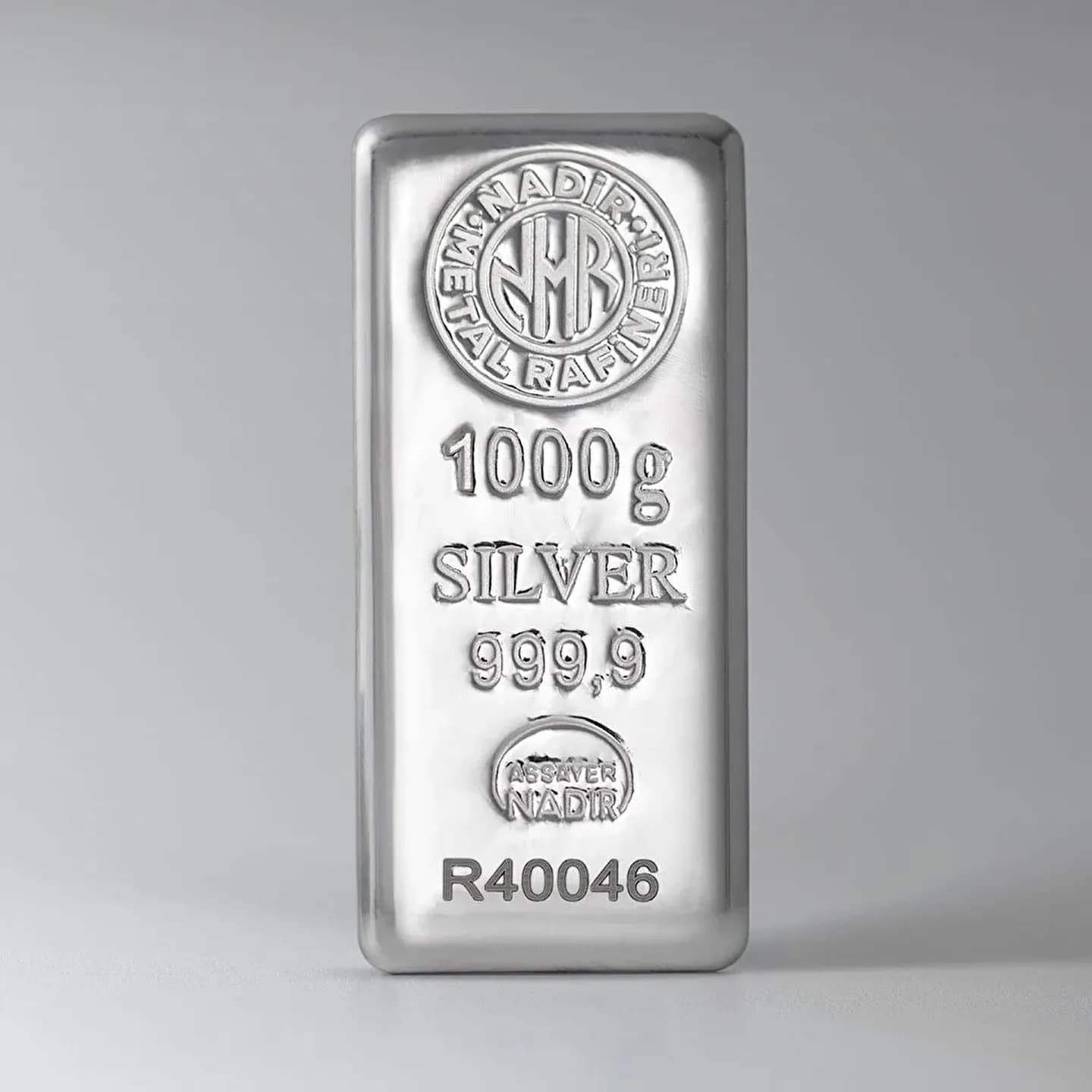 1000 Gram Külçe Gümüş - 1000g 999 1000 Gram Külçe Gümüş - 1000g 999 saflık altın ürünü