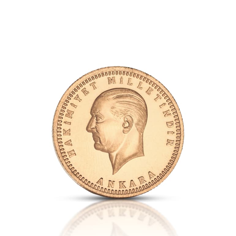 Ata Cumhuriyet 5'li - 36.08g 916 Ata Cumhuriyet 5'li